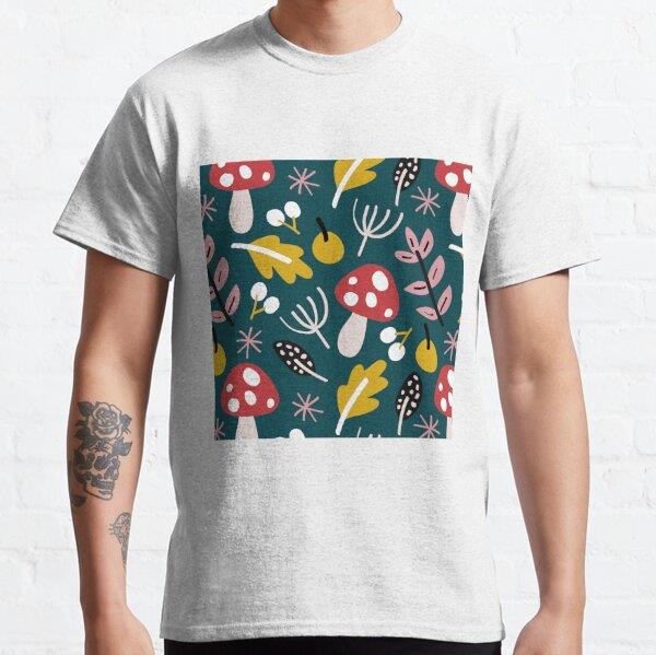 Autumn Fall Illustration - Fall And Autumn Tasarım Baskılı Tişört (Rahat kalıp t-shirt)