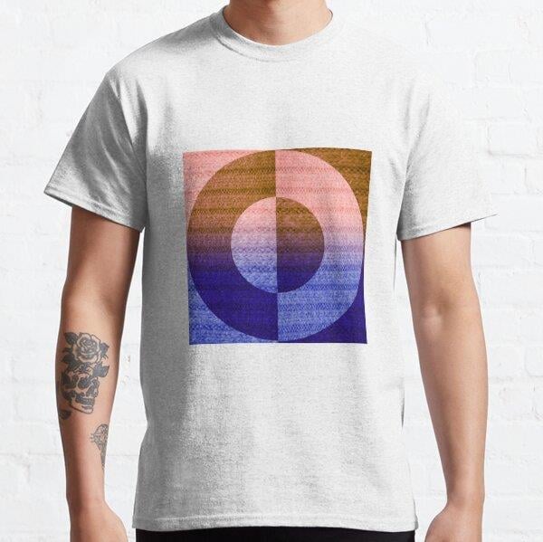 baby gradient knitting patterns Tasarım Baskılı Tişört (bol kalıp t-shirt)