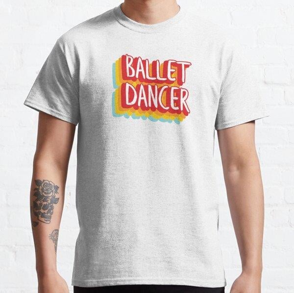 Ballet Dancer Tasarım Baskılı Tişört (Bol kesim t-shirt)