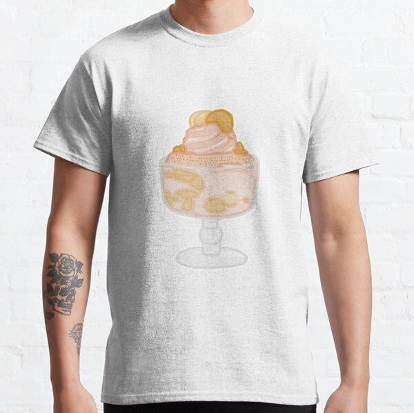 Banana Pudding Tasarım Baskılı Tişört (Rahat kalıp t-shirt)