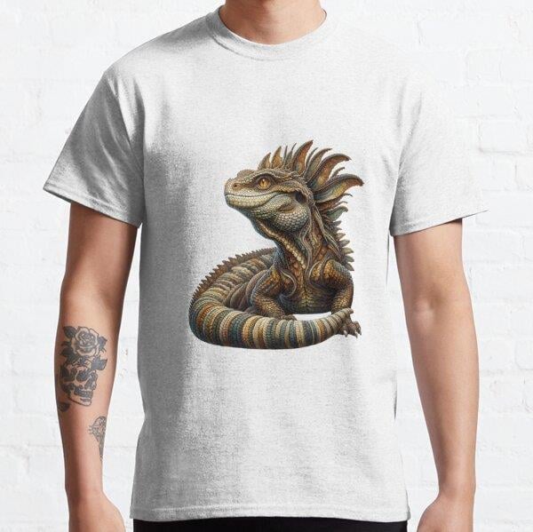 Basilisk Tasarım Baskılı Tişört (Bol kesim t-shirt)