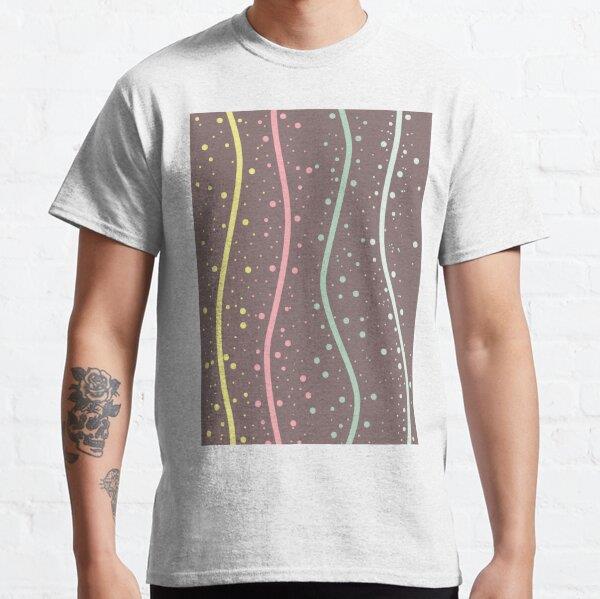 Beautiful patterns - unusual patterns - pattern Euphorbia Tasarım Baskılı Tişört (bol kalıp t-shirt)