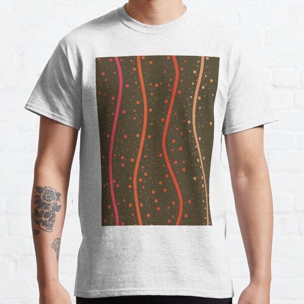 Beautiful patterns - unusual patterns - pattern Euphorbia Tasarım Baskılı Tişört (bol kalıp t-shirt)
