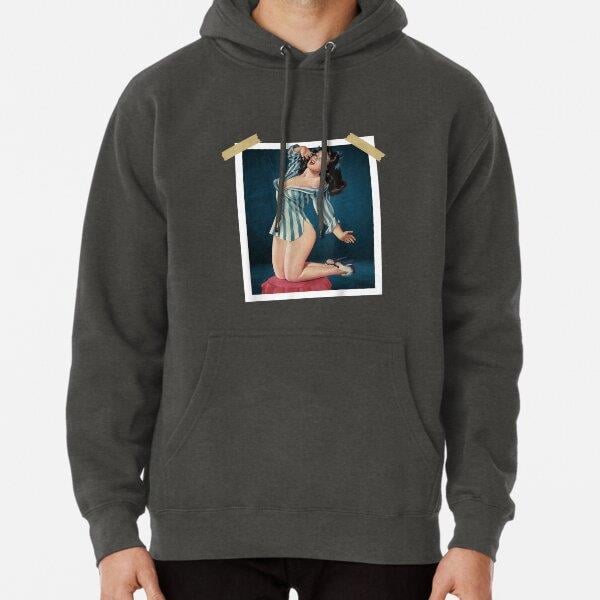 Beautiful Sleepy Tasarım Baskılı Kapşonlu Sweatshirt