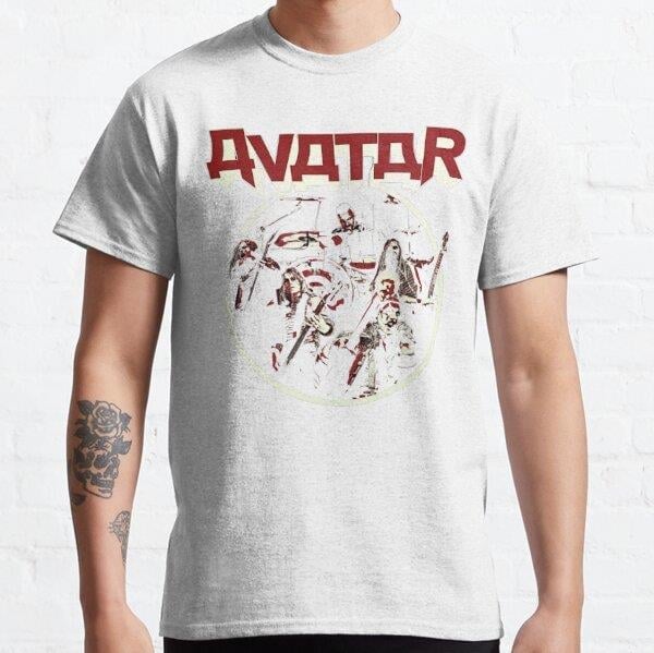 best art of avatar band Tasarım Baskılı Tişört (Bol kalıp t-shirt)