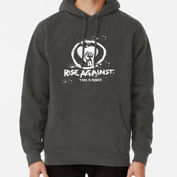 Best seller by Rise Against Logo band Music Punk rock Tasarım Baskılı Kapşonlu Sweatshirt