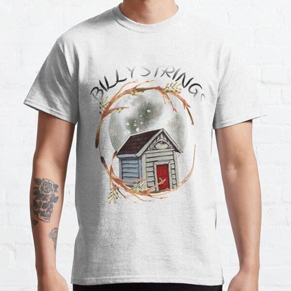 Billy Strings With Sayings    Tasarım Baskılı Tişört (Bol kalıp t-shirt)