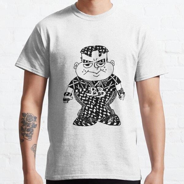 Bling Bling Boy Tasarım Baskılı Tişört (bol kalıp t-shirt)