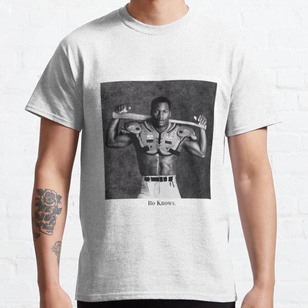 Bo Jackson Tee Tasarım Baskılı Tişört (Bol kalıp t-shirt)