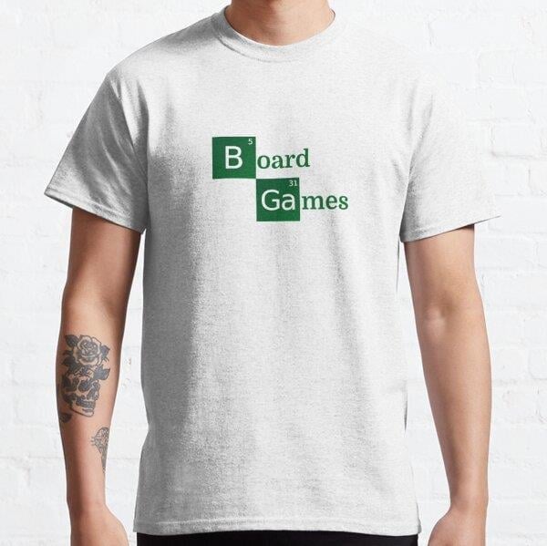Breaking board games bad Tasarım Baskılı Unisex Tişört (Bol kalıp t-shirt)
