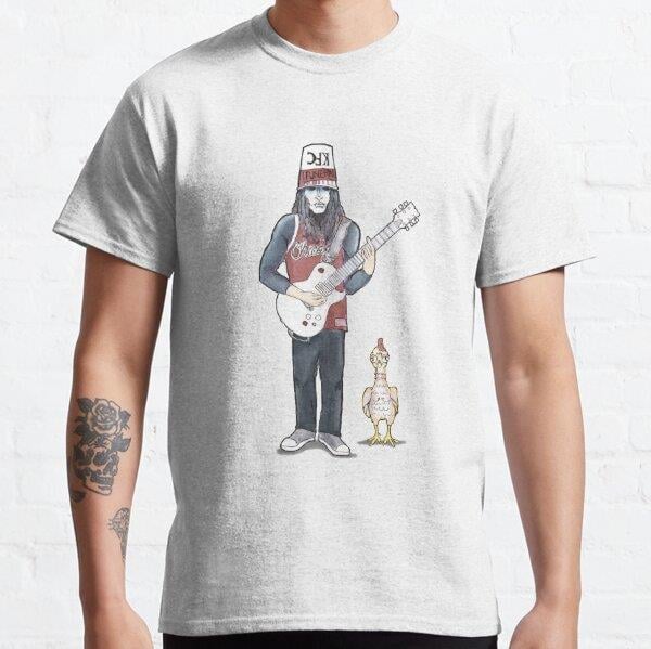 Buckethead and friend Tasarım Baskılı Tişört (Bol kalıp t-shirt)