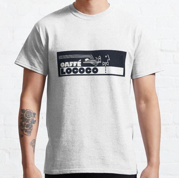 Buffalo 66 Caffe Lococo Sign Tasarım Baskılı T-Shirt (bol kalıp tişört)