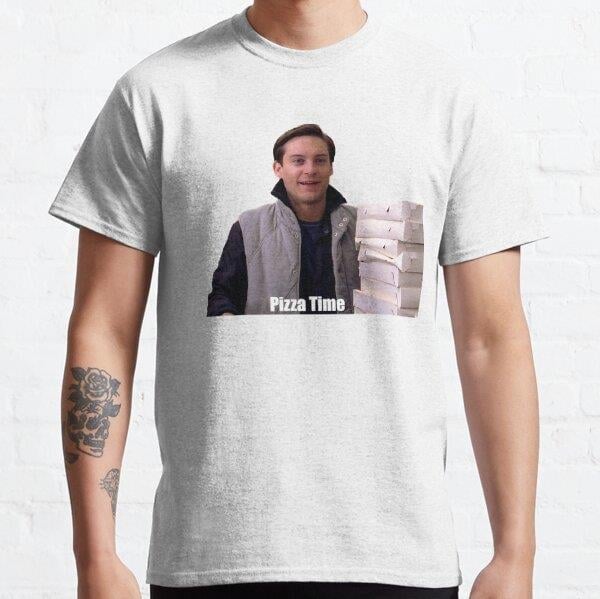 Bully Maguire Strongest Creature In The Universe  Pizza Time Dark And Offensive Tasarım Baskılı Tişört (Bol kalıp t-shirt)