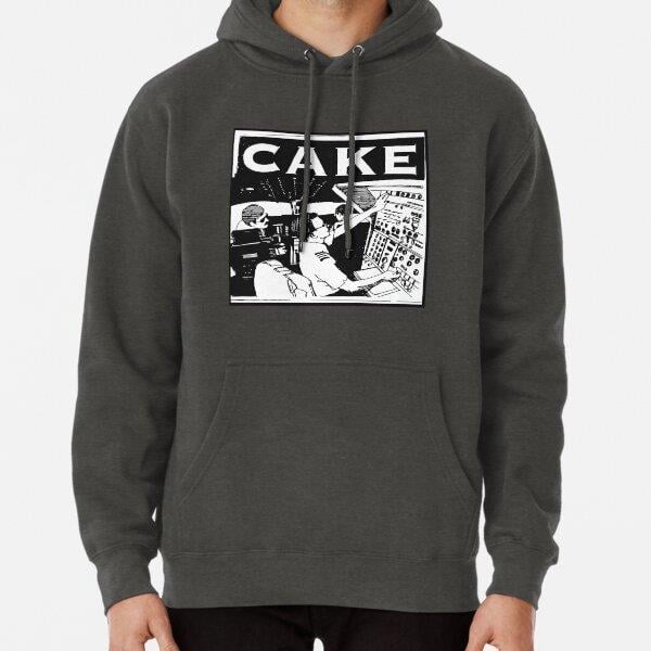 cake band music Tasarım Baskılı Kapşonlu Sweatshirt