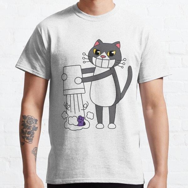 Cats hobbies Tasarım Baskılı Tişört (Bol kesim t-shirt)