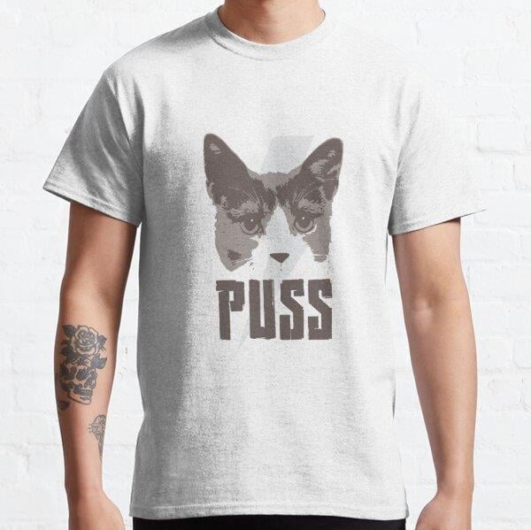 Cats superhero Tasarım Baskılı Tişört (bol kalıp t-shirt)