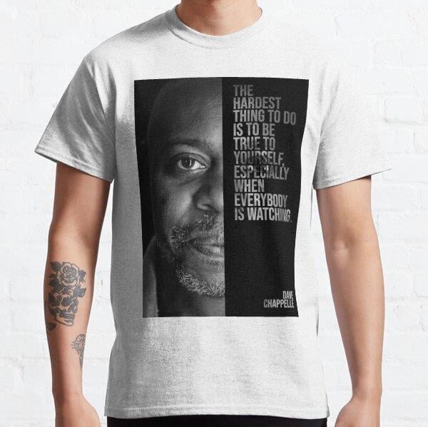 Chappelle #2 Tasarım Baskılı T-Shirt (bol kalıp tişört)