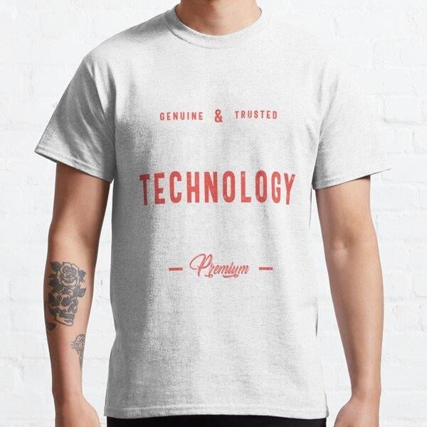 Chief Technology Officer Tasarım Baskılı T-Shirt (Bol kalıp tişört)