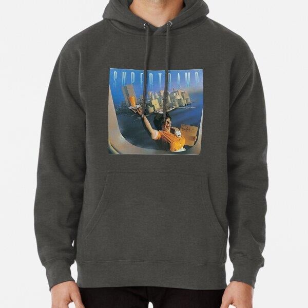 Classic Rock Band Supertramp Breakfast in America Tasarım Baskılı Kapşonlu Sweatshirt