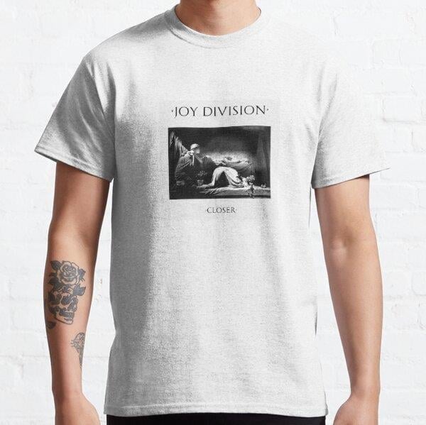 Closer - Joy Divison Cover Tasarım Baskılı Tişört (Bol kalıp t-shirt)