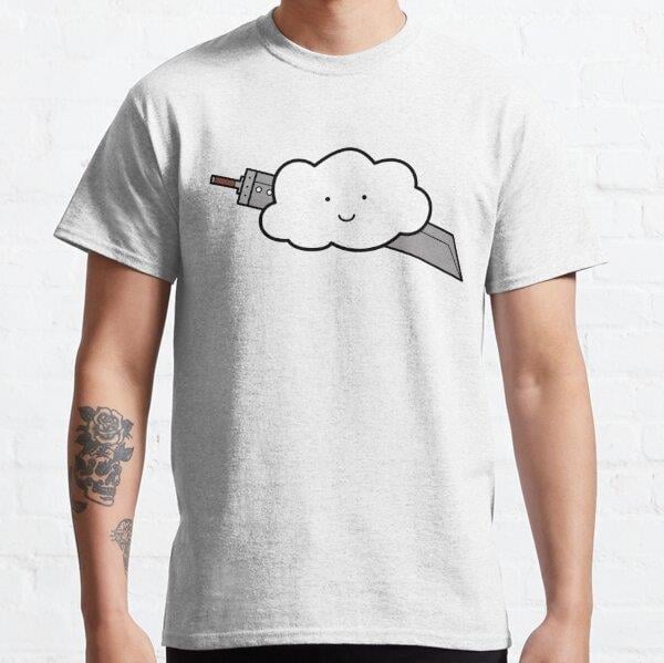 Cloud Fantasy Tasarım Baskılı Unisex Tişört (Bol kalıp t-shirt)