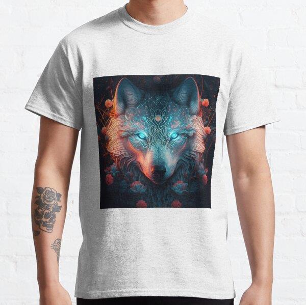 Copie de Copie de Mighty Wolf Tasarım Baskılı Tişört (Bol kesim t-shirt)