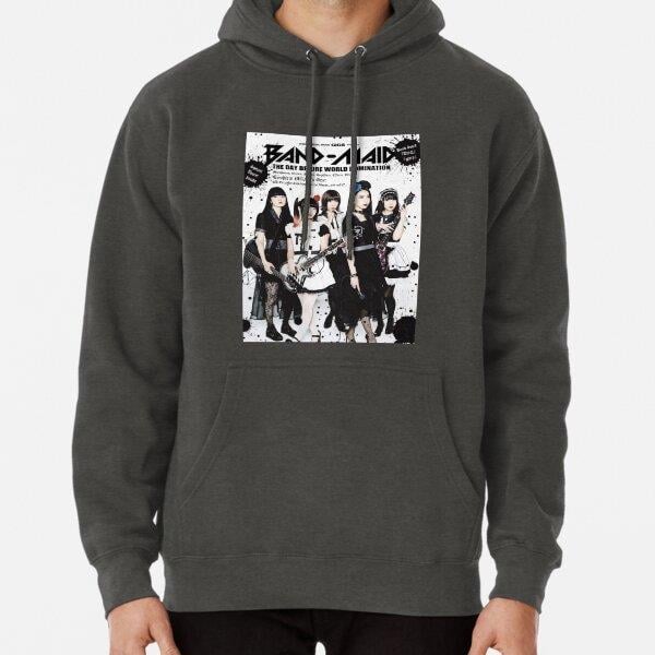 Copy of Maid Japanese Band Tasarım Baskılı Kapşonlu Sweatshirt