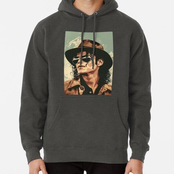 Country MJ Tasarım Baskılı Kapşonlu Sweatshirt