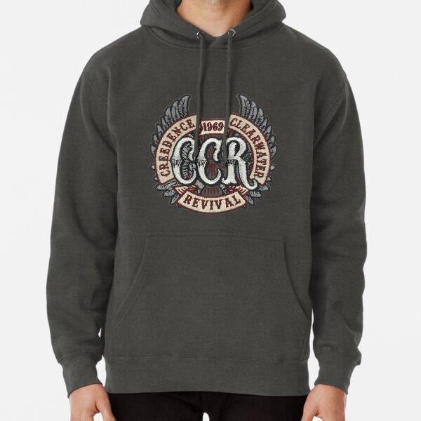 Creedence Clearwater Revival Tasarım Baskılı Kapşonlu Sweatshirt