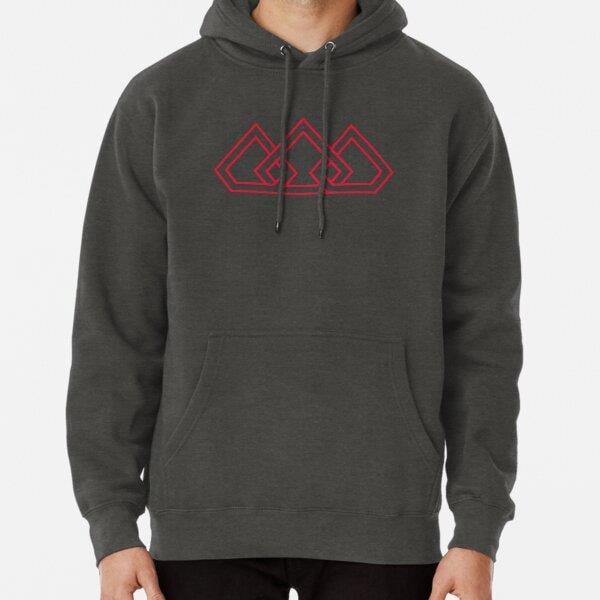 Crown Of The Unstoppable Legend (Righteous Red) Tasarım Baskılı Kapşonlu Sweatshirt