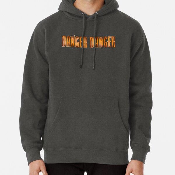 Danger Danger Band Tasarım Baskılı Kapşonlu Sweatshirt