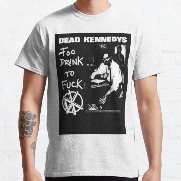 Dead Kennedy 1 Tasarım Baskılı Tişört (Bol kalıp t-shirt)