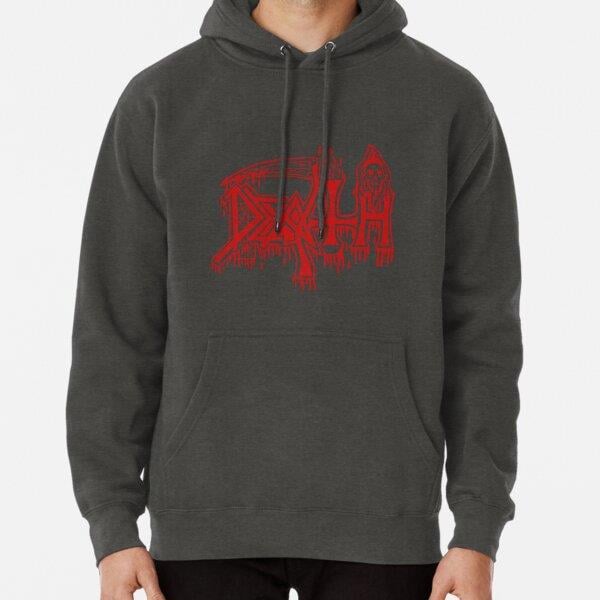 Death Band Tasarım Baskılı Kapşonlu Sweatshirt