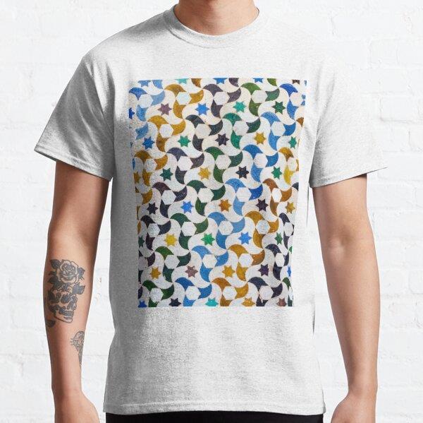 Decorative colorful Pattern-4 Tasarım Baskılı Tişört (bol kalıp t-shirt)