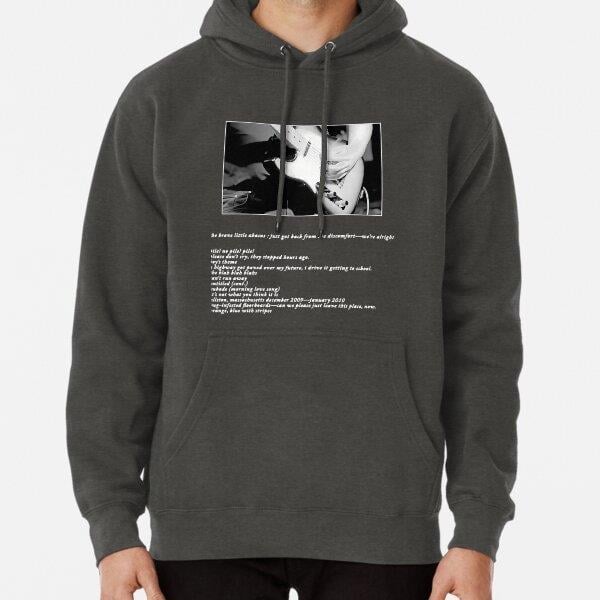 discomfort rock band Tasarım Baskılı Kapşonlu Sweatshirt