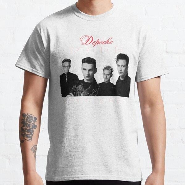 DM 80-24 Tasarım Baskılı Tişört (Bol kalıp t-shirt)