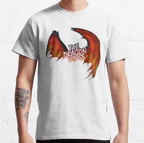 DRAGON WINGS LEGENDARY ANIMALS Tasarım Baskılı Tişört (Bol kesim t-shirt)