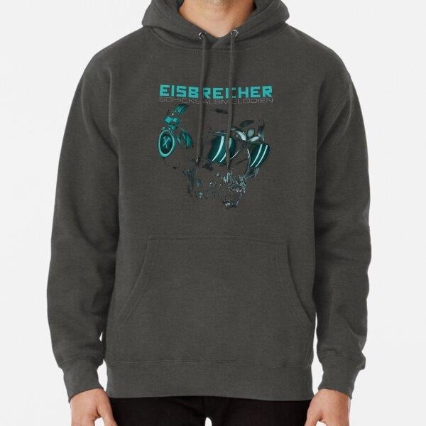 EISBRECHER BAND Tasarım Baskılı Kapşonlu Sweatshirt