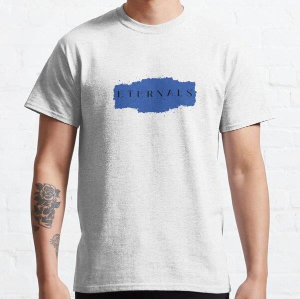 Eternals Tasarım Baskılı Tişört (bol kalıp t-shirt)