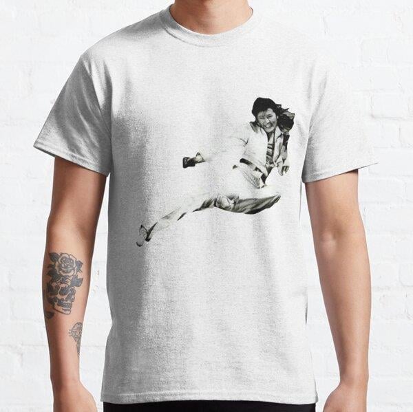 Etsuko Shihomi - Japanese Movie Actress - Martial Arts Cinema Tasarım Baskılı T-Shirt (bol kalıp tişört)