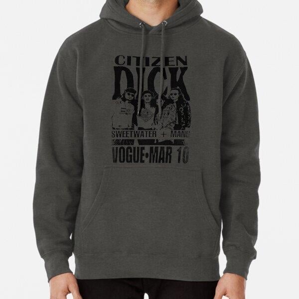 Faded Citizen Dick Concert Flyer Tasarım Baskılı Kapşonlu Sweatshirt