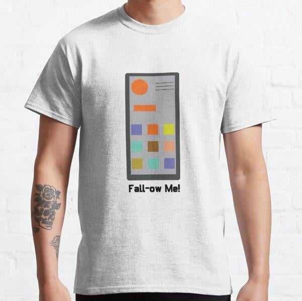 Fall-ow Fall mood Tasarım Baskılı Tişört (Rahat kalıp t-shirt)