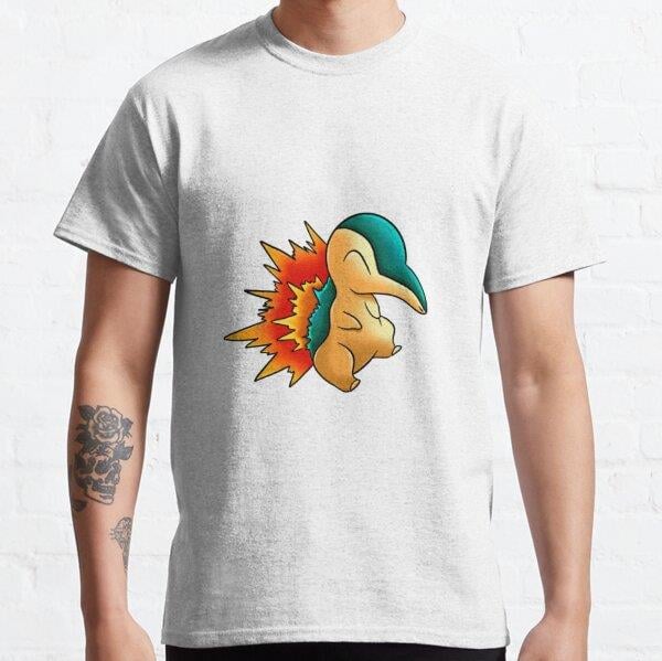 Fire Creature Fire Element Cydn Pok Cartoon Animal  Tasarım Baskılı Tişört (Bol kesim t-shirt)