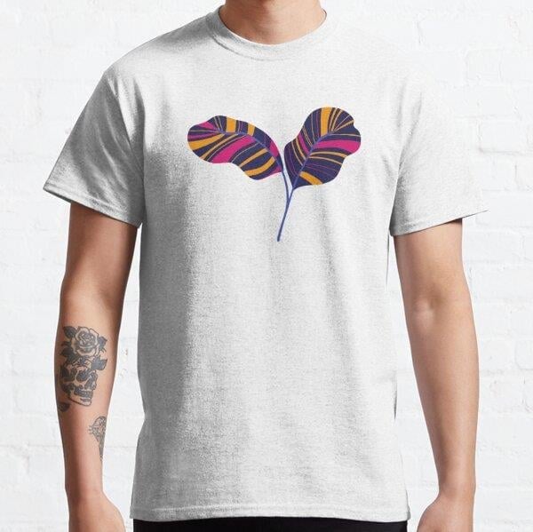 Floral pattern-fall, fall autumn, fall Plaid Tasarım Baskılı Tişört (Rahat kalıp t-shirt)