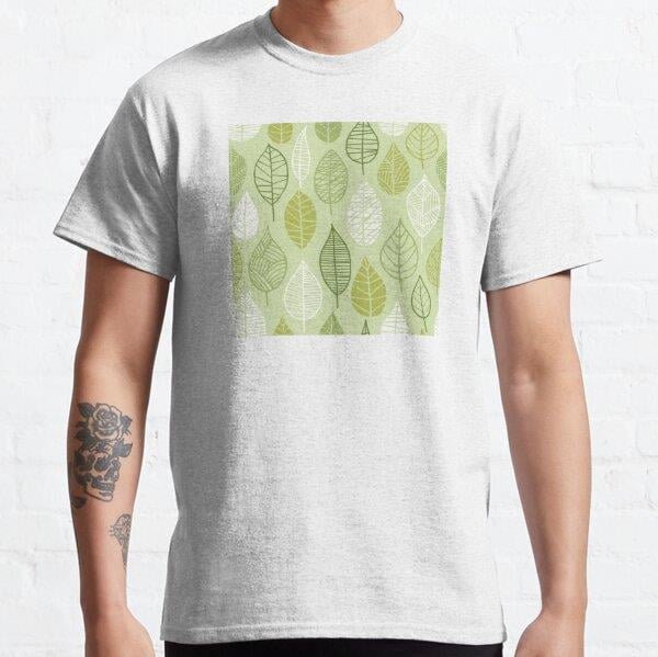 FOREST HALLO PATTERN Tasarım Baskılı Tişört (bol kalıp t-shirt)