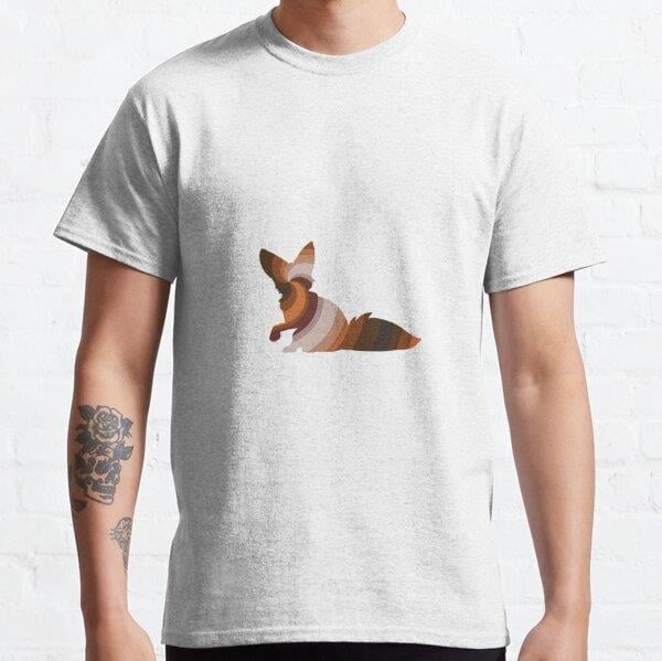 Fox - Legendary Animals Tasarım Baskılı Tişört (Bol kesim t-shirt)