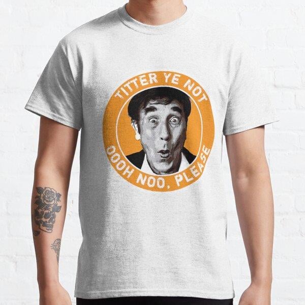 Frankie Howerd Nostalgia Inspired - Best Of British - Comedy - Funny British Comedy Tasarım Baskılı Tişört (Bol kalıp t-shirt)