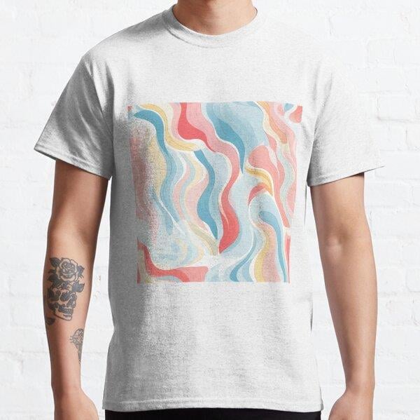 freeform_harmony_repeat_pattern 01 Tasarım Baskılı Tişört (bol kalıp t-shirt)