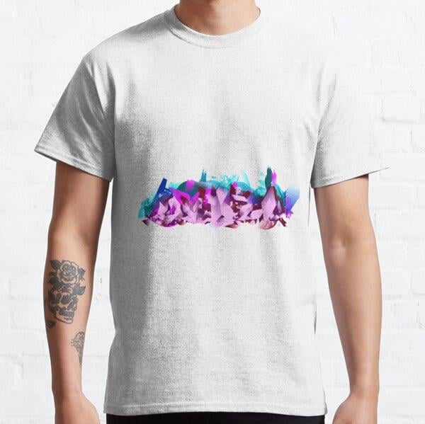 Geometric Patterns In space Tasarım Baskılı Tişört (bol kalıp t-shirt)