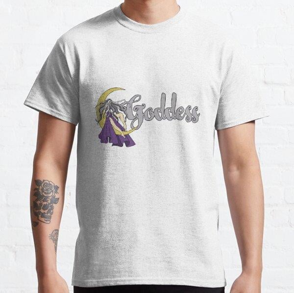 Goddess Tasarım Baskılı Tişört (Bol kesim t-shirt)